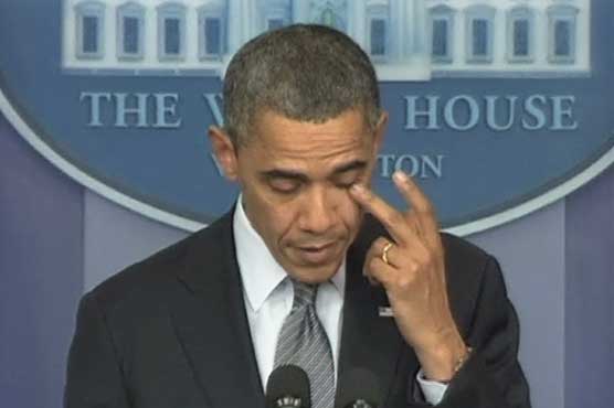 Tearful Obama calls for action after shooting