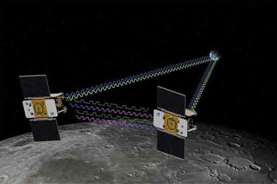 Twin NASA spacecraft to plunge into lunar mountain 