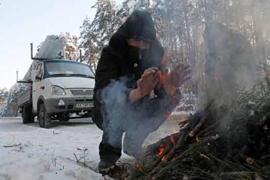  37 dead in Ukraine from cold spell  