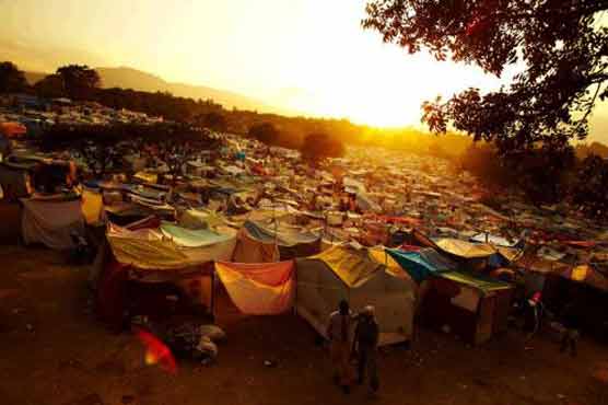 360,000 Haitians still living in emergency camps