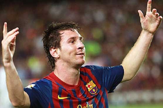 Messi scores 91st goal of year as Barcelona wins