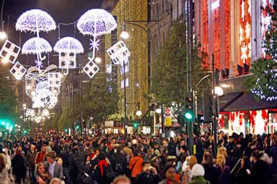 Schedule of arguments in families on Christmas Day 