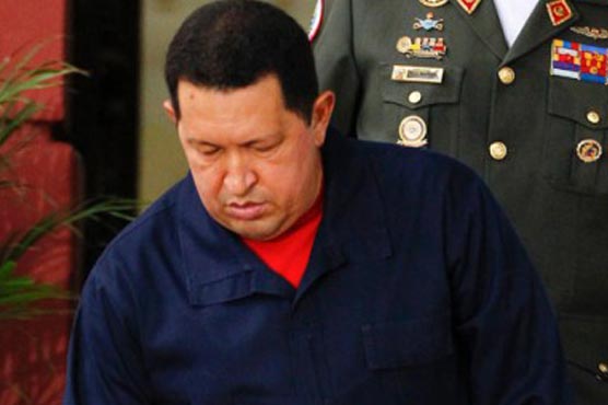 VP says he spoke with Chavez, who is up, walking