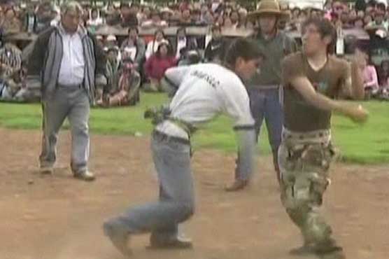 Takanakuy Festival held in Peru