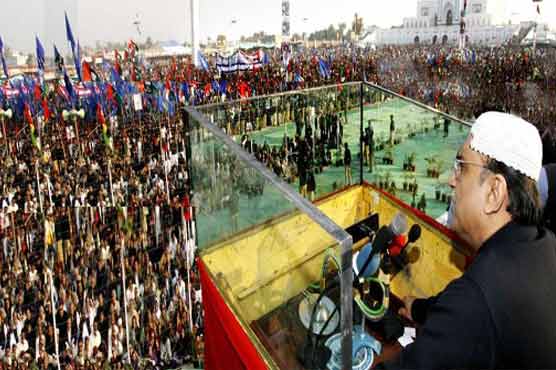 Caretaker PM in consultation with opposition: Zardari