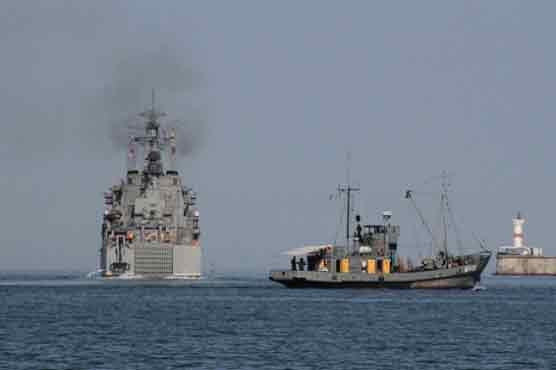  Russian warship leaves for Syria to evacuate nationals 