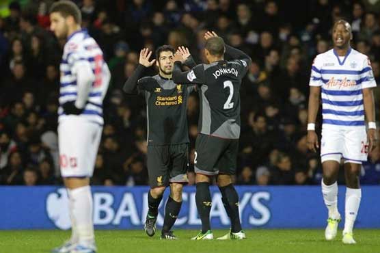 Liverpool beat QPR 3-0 to boost sick Rodgers