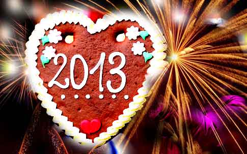 Asian nations giving enthusiastic welcome to 2013 