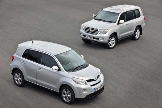 Toyota aims to sell 9.58m in 2012