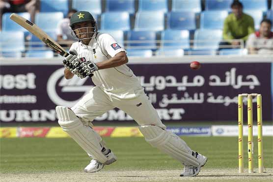 Cricket: Younis ton puts Pakistan firm at 222-2