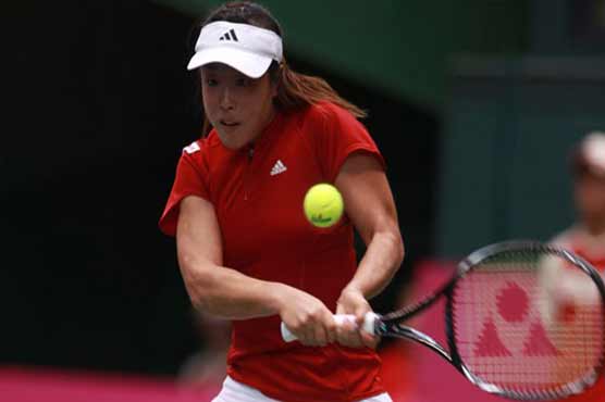 Tennis: Morita beat Hercog in Fed Cup