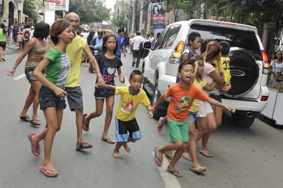Philippine quake toll 43
