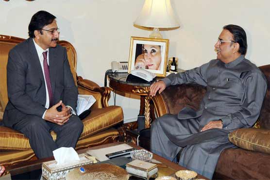 PCB chief calls on President Zardari