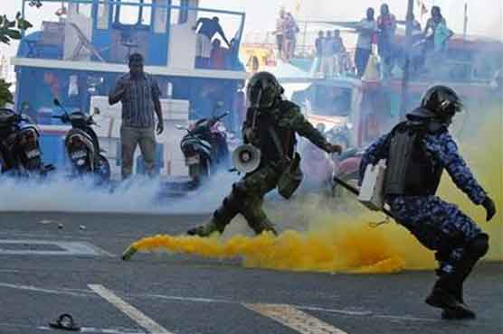 Amnesty condemns attack by police in Maldives