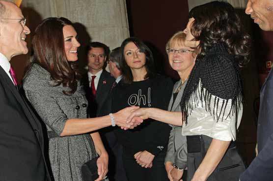 London: Kate undertakes solo public engagements