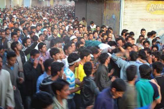 Protests in Indian occupied Kashmir over youths killing