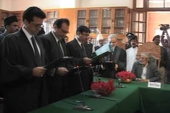 Three SHC judges take oath
