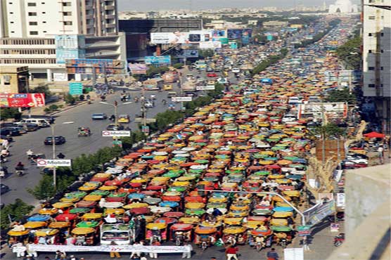 Karachi Ching-Chis rev up in protest