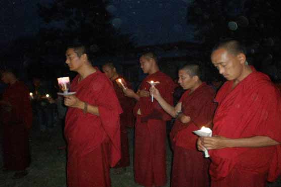 Tibetan exiles hold rally in India