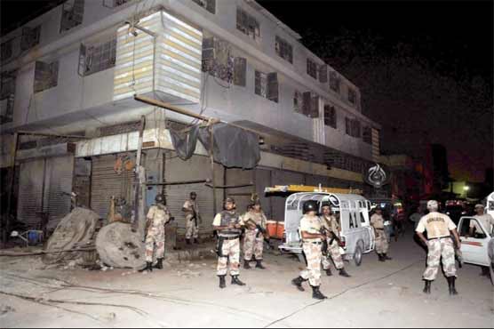 Layari operation completed; 12 suspected arrested