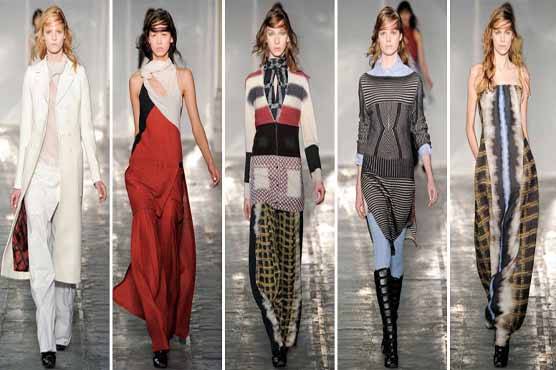 Peter Pilotto's designs showcased in London