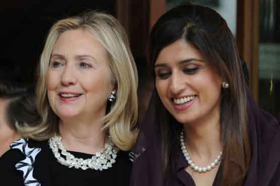 Hina, Clinton discuss Pak-US ties in London