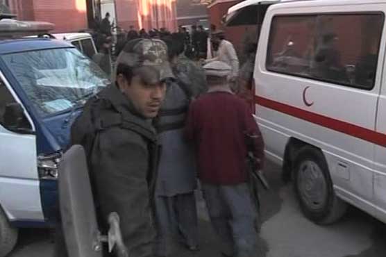 Suicide attack at police station kills 4 in Peshawar