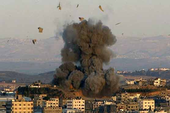 2 Palestinians injured in Israeli airstrikes