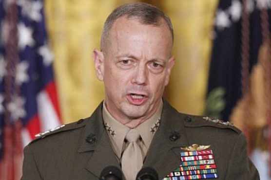 US general calms troops after Afghanistan deaths