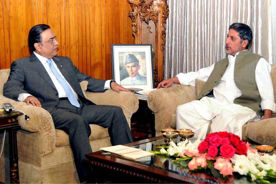 Zardari meets Magsi, assures Balochistan progress 