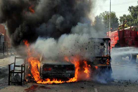 6 Afghan policemen killed in a roadside blast