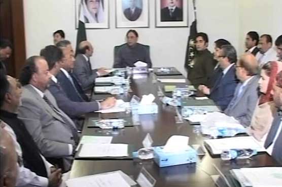 Zardari for completing rehabilitation plan before monsoon