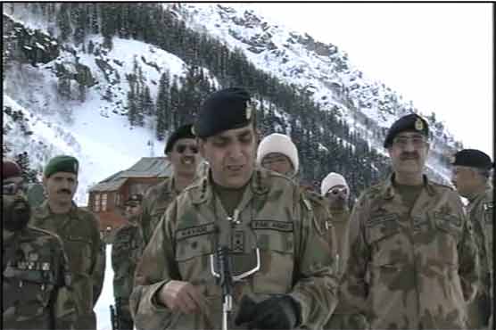 COAS visits frontline at GB