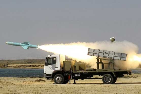 Iran's navy tests cruise missile as part of drill