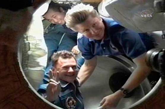 New crew arrives at International Space Station