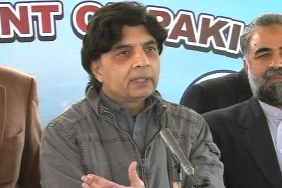 Nisar condemns politics on new provinces