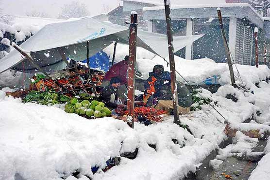 Cold intensifies in upper, west parts of country