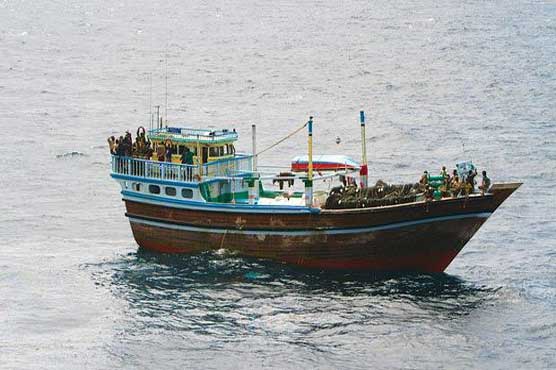 Danish navy rescued 14 Pak, Iran ship hostages