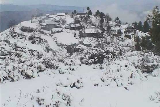 Cold grips upper, west parts of country