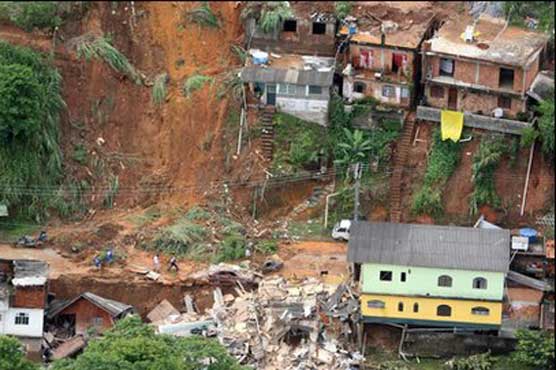 Brazil rains trigger new landslide
