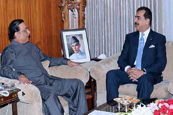 President goes into meeting with PM over NRO