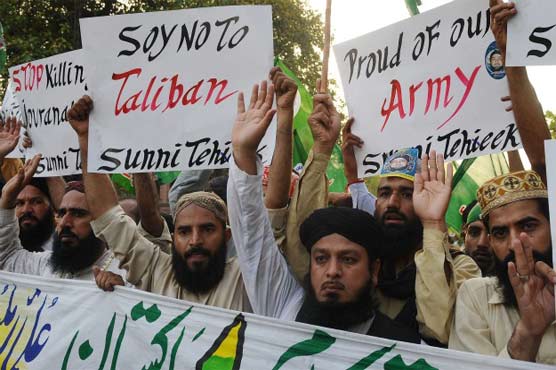 US claims aiding SIC for anti-Taliban rallies