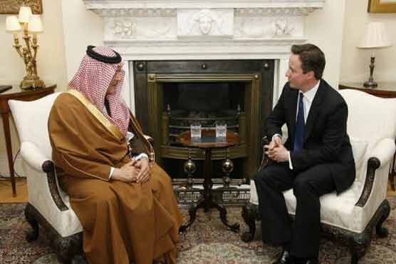 Cameron meets Saudi King as Gulf tension runs high