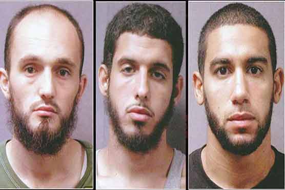 3 men in US terror ring sentenced 15-45 years in prison