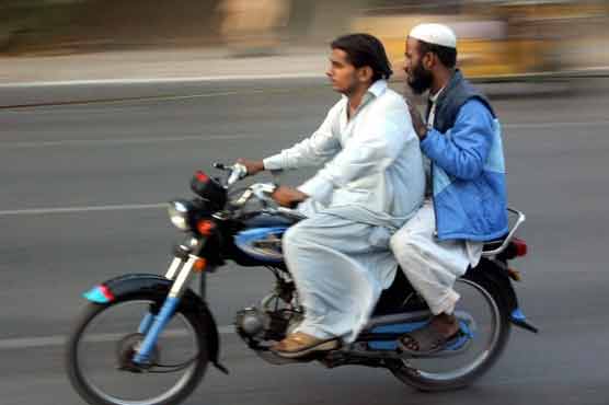 Pillion riding banned on Chehlum day in Karachi