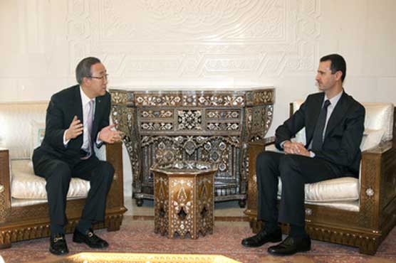 Syrian President must stop violence: UN Chief