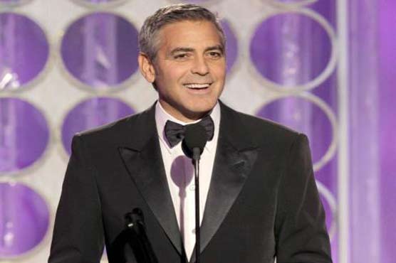 Clooney wins top prize at the Golden Globes
