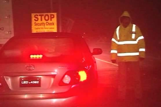 Dense fog: Motorway closed from Thokar to Sheikhupura