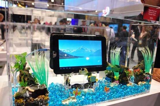 Toshiba waterproof tablet is wirelessly powered