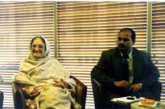 Naseem Wali Khan applies for Senate ticket